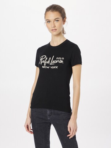 Polo Ralph Lauren - Camiseta en negro: frente