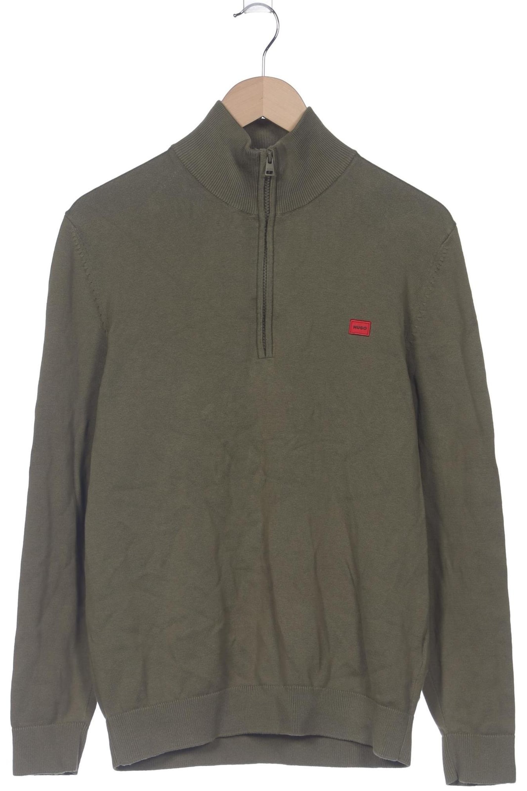 HUGO Sweater & Cardigan in L in Green: front