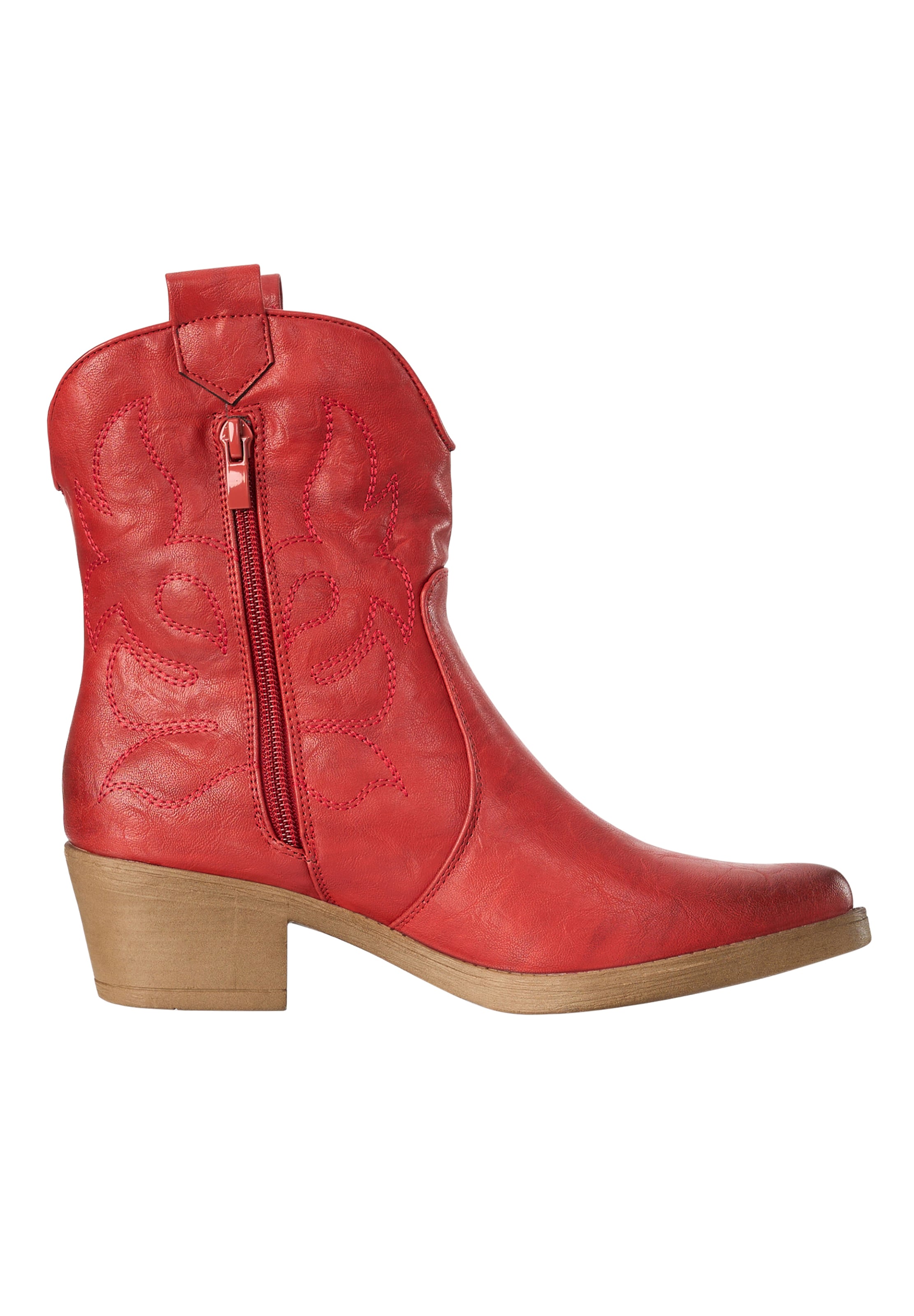 Salinyang Cowboylaarzen in Rood