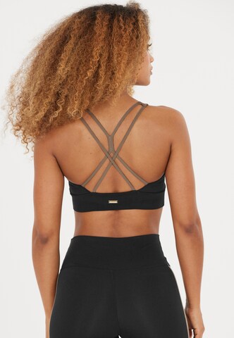 Athlecia Bustier Sport bh 'Lris' in Zwart