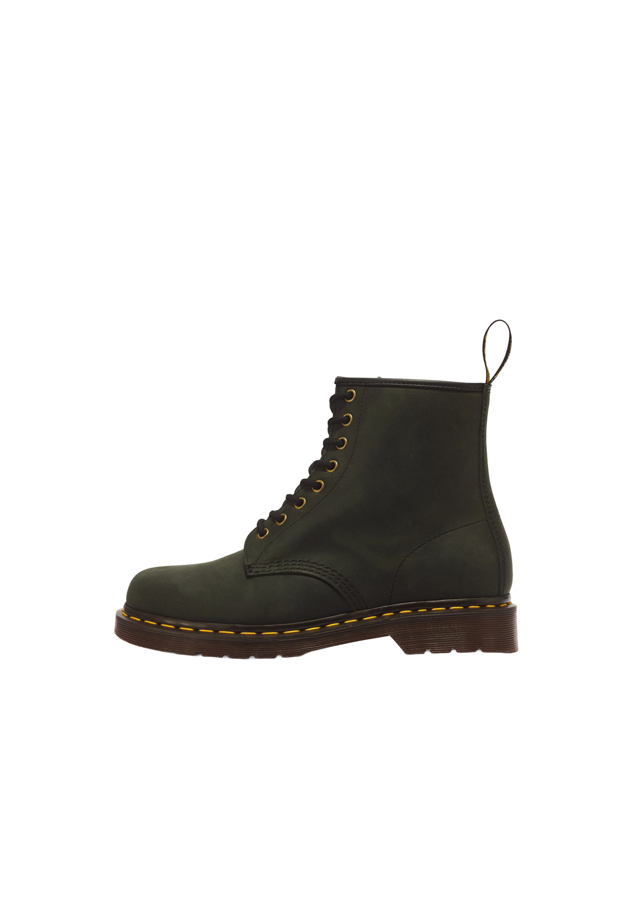 Dr. Martens Snørestøvler i grøn: forside