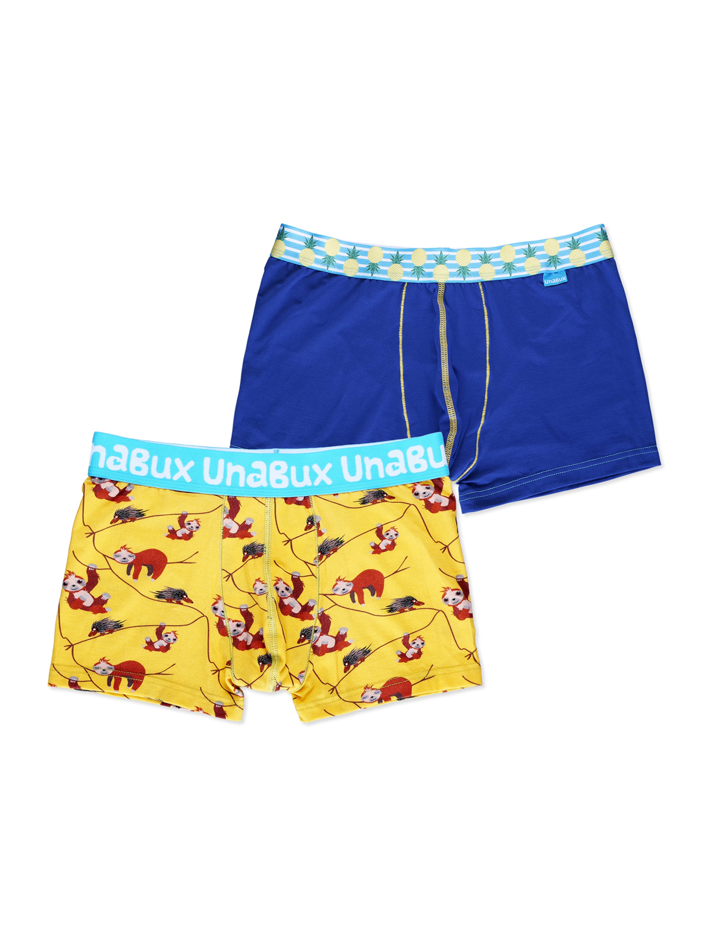 UNABUX Boxer shorts in Blue: front