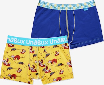 UNABUX Boxershorts in Blau: Vorderseite