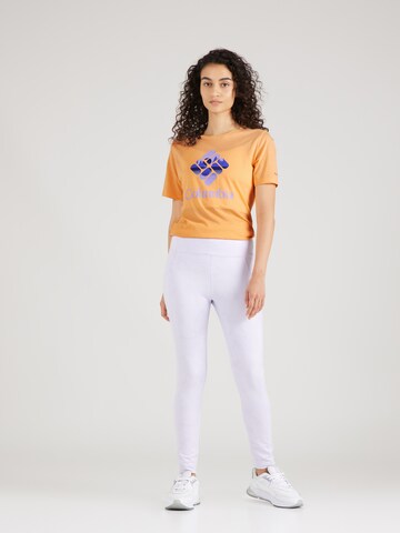 COLUMBIA Funktionsshirt 'Bluebird Day' in Orange