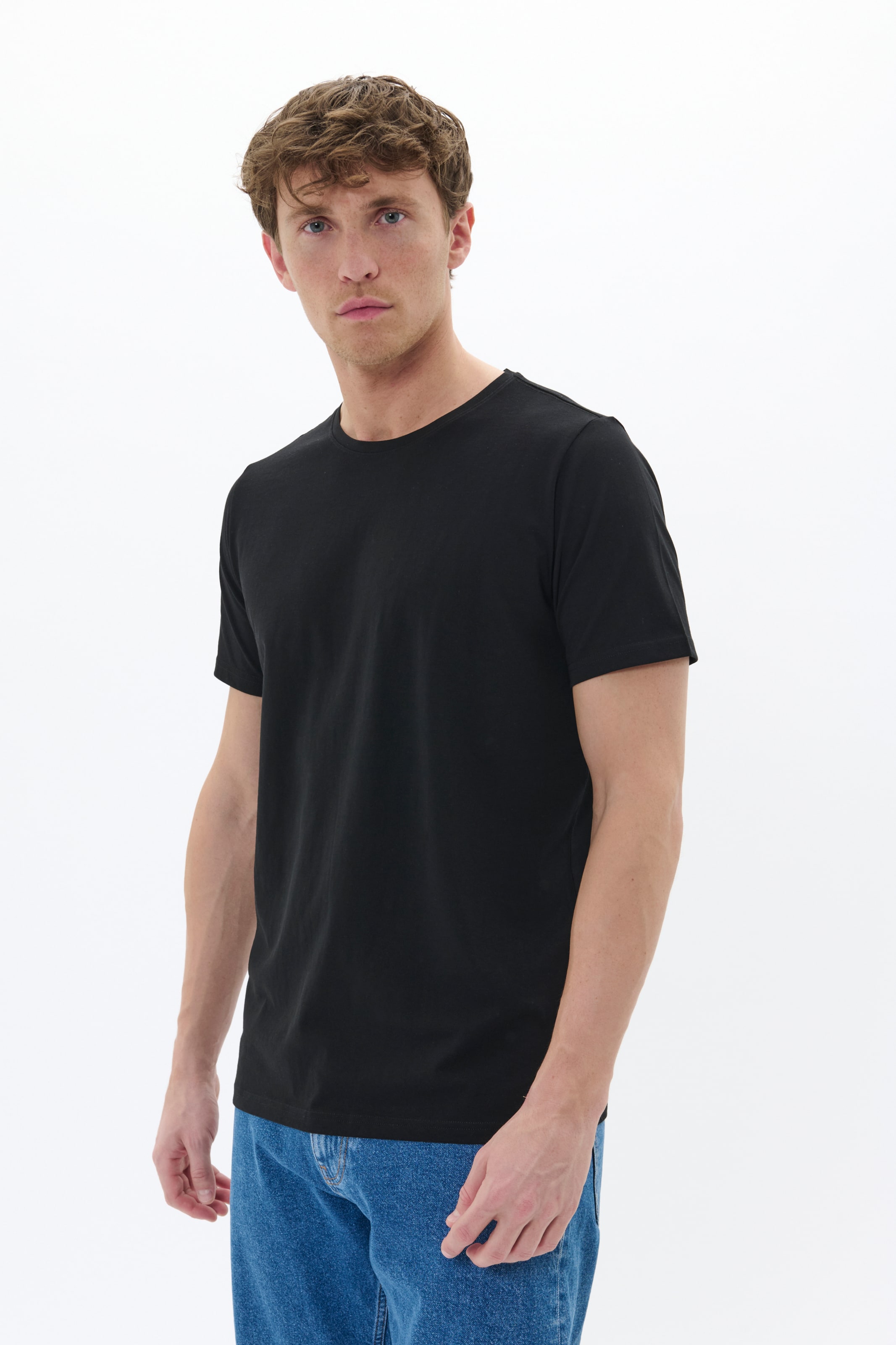 T-Shirt 'Jermane' Matinique en noir : devant