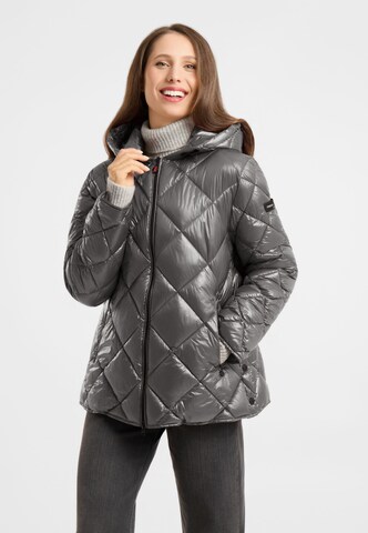 Frieda & Freddies Between-Season Jacket in Grey: front