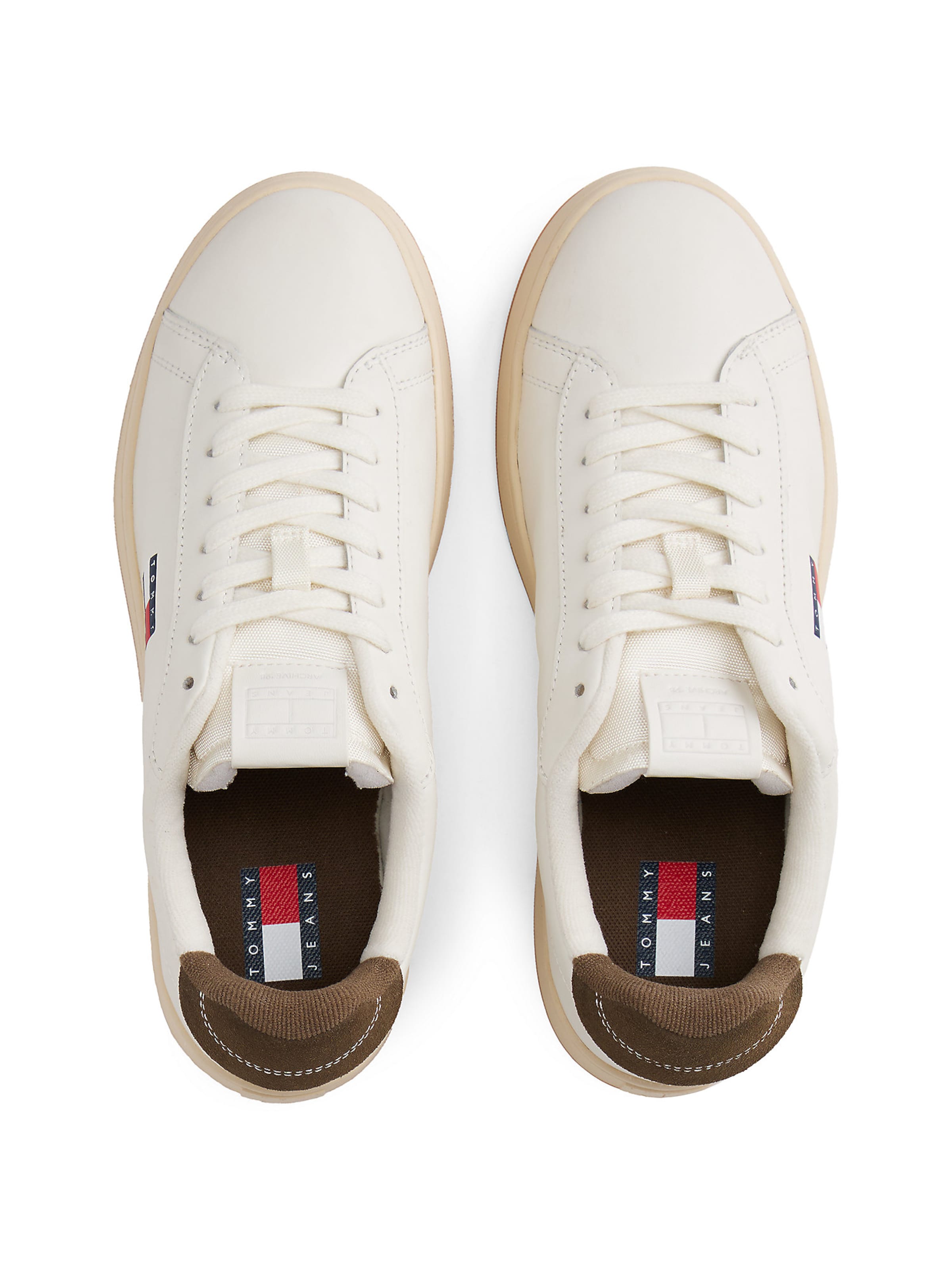 Baskets basses 'Archive' 98' Tommy Jeans en blanc