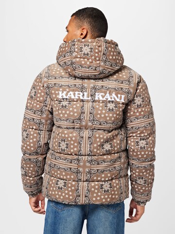 Veste mi-saison Karl Kani en marron