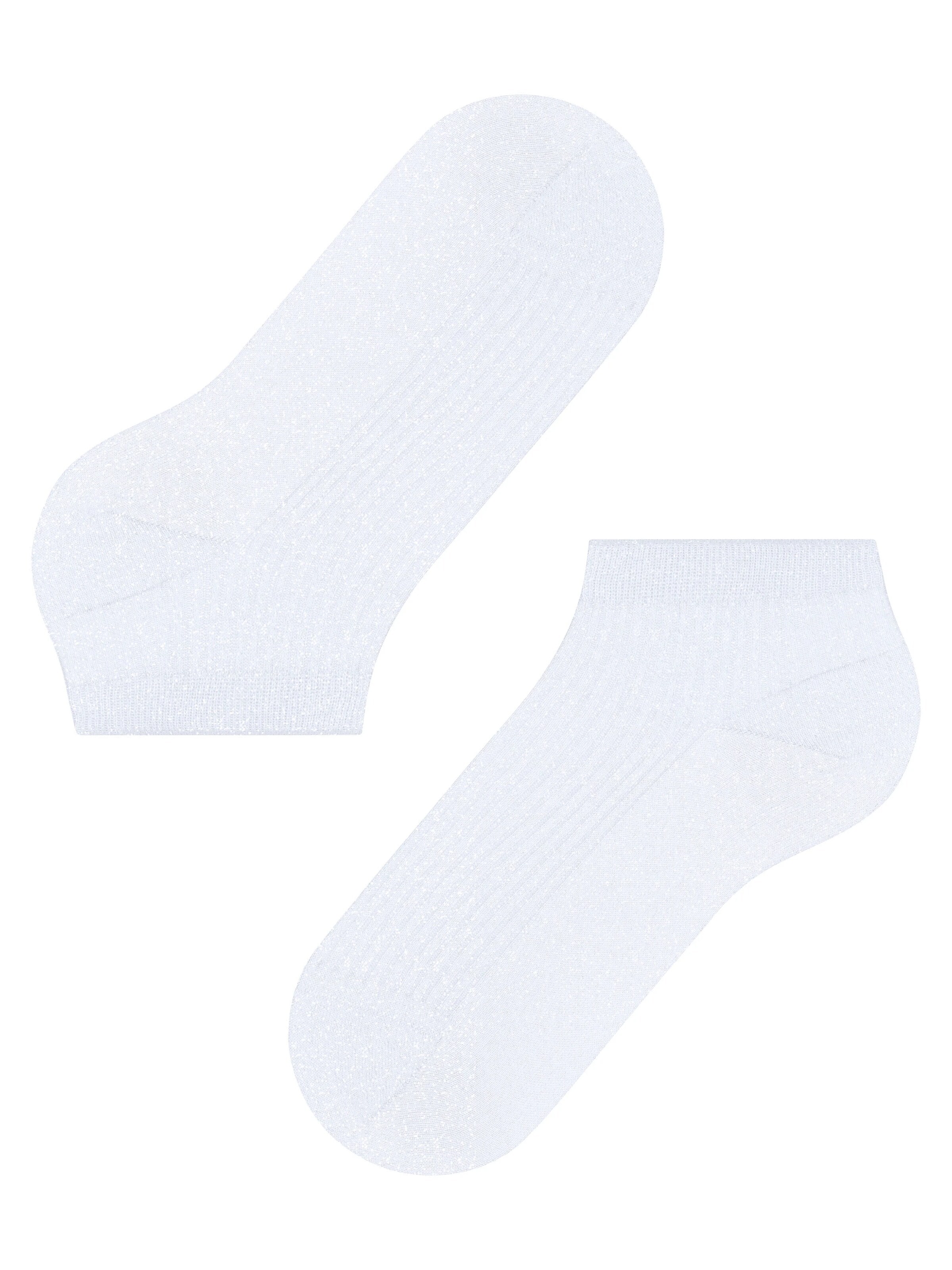 FALKE Socken 'Shiny Rib'‌ in Weiß