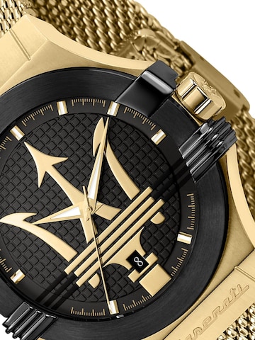 Maserati Analoog horloge in Goud