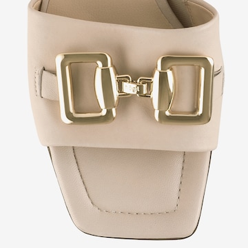 Mule 'Florence' Högl en beige