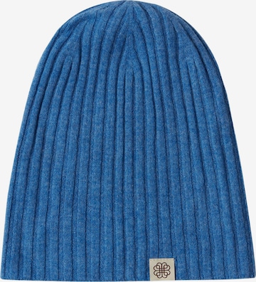 GOBI Cashmere Mössa 'Unisex Cashmere Rib Knit Hat' i blå: framsida