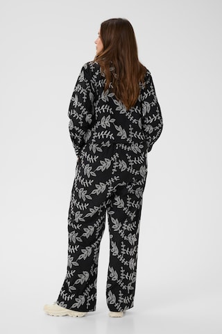 Loosefit Pantalon 'Elory' KAFFE CURVE en noir