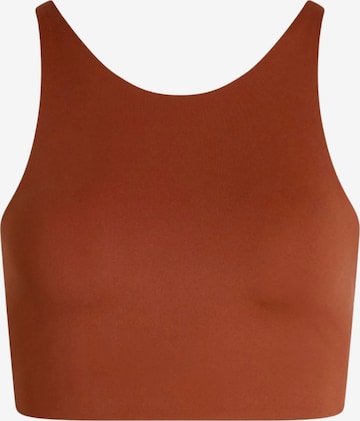 Girlfriend Collective Sport bh 'Topanga' in Oranje: voorkant