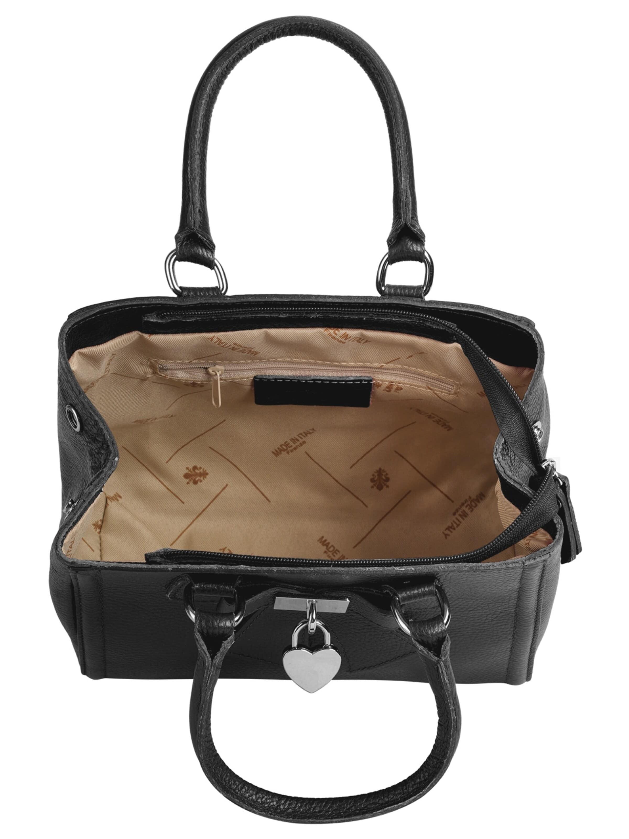 Cluty Handbag 'SOLCUORE' in Black