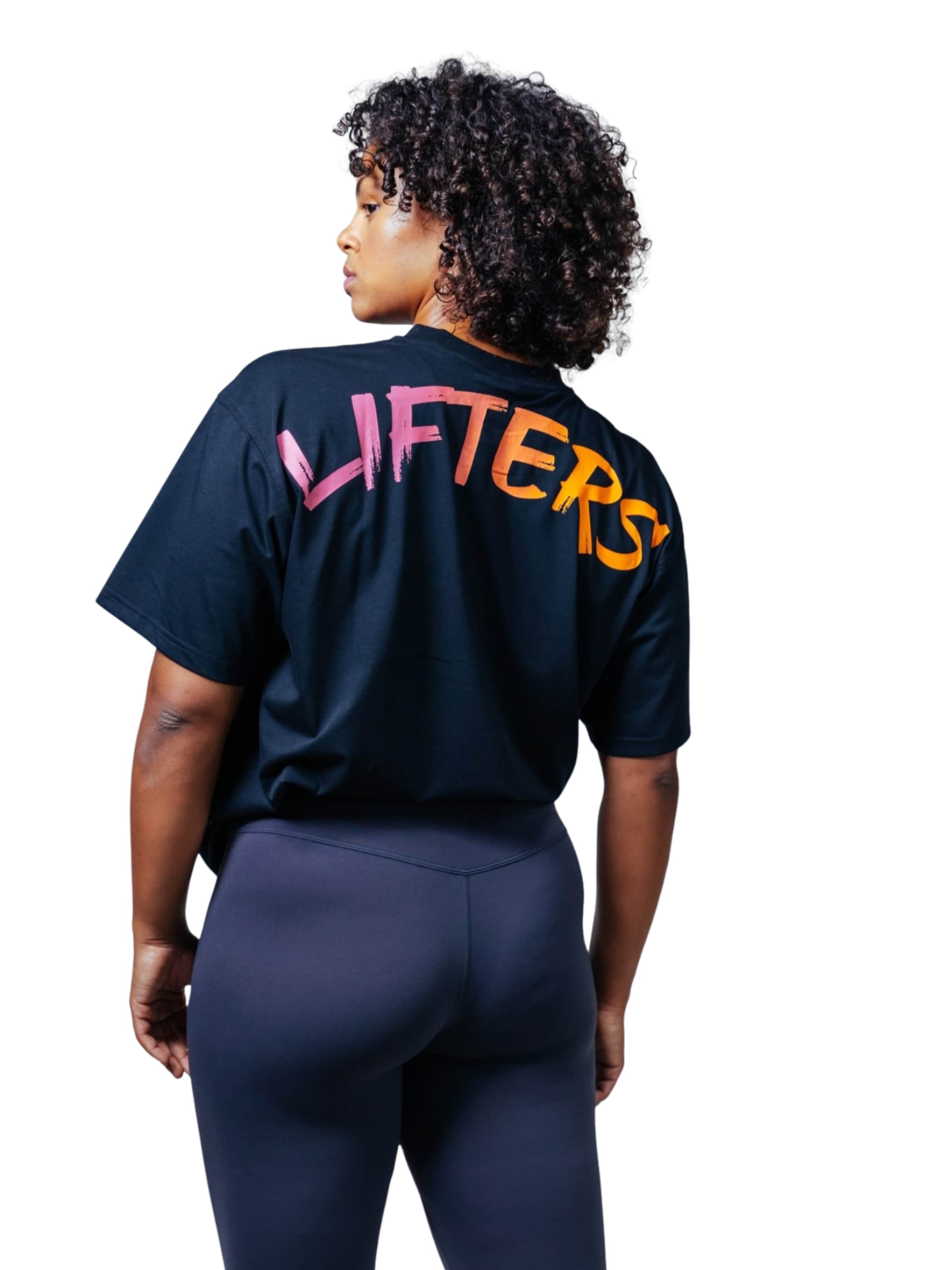 Lifters - Camiseta talla grande 'Street Oversize T-Shirt Unisex' en negro