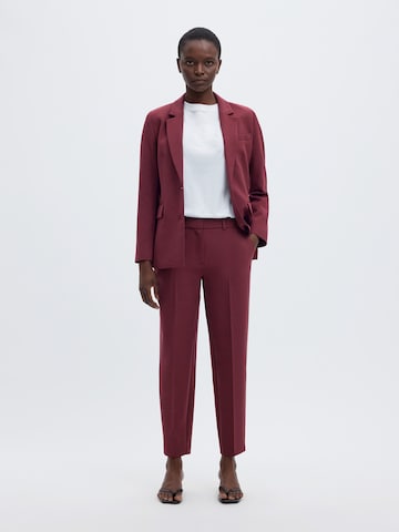 SELECTED Tapered Hose 'SLFRITA-RIA' in Rot