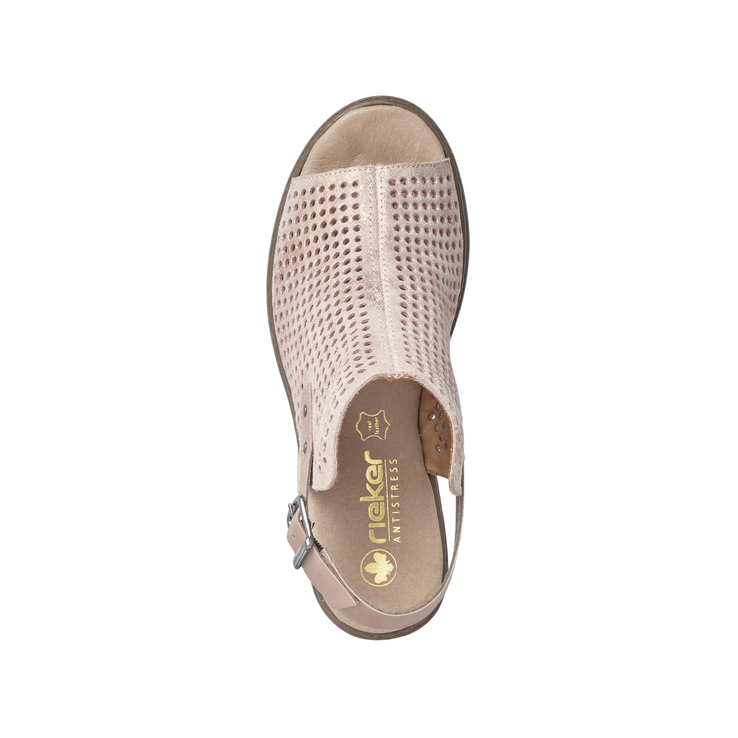 Rieker Sandals in Bronze