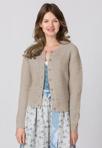 STOCKERPOINT Strickjacke 'Juliette' in Beige: predná strana