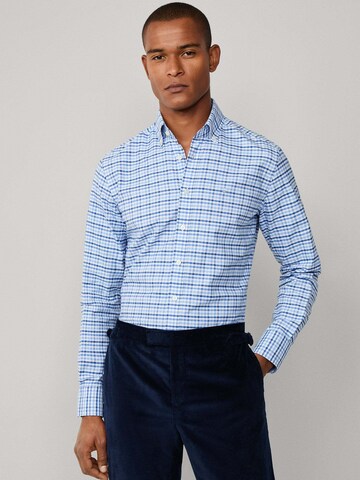 Regular fit Camicia di Hackett London in blu: frontale