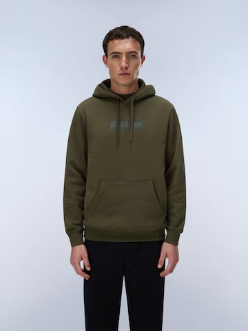 NAPAPIJRI Sweatshirt in Grün: Vorderseite
