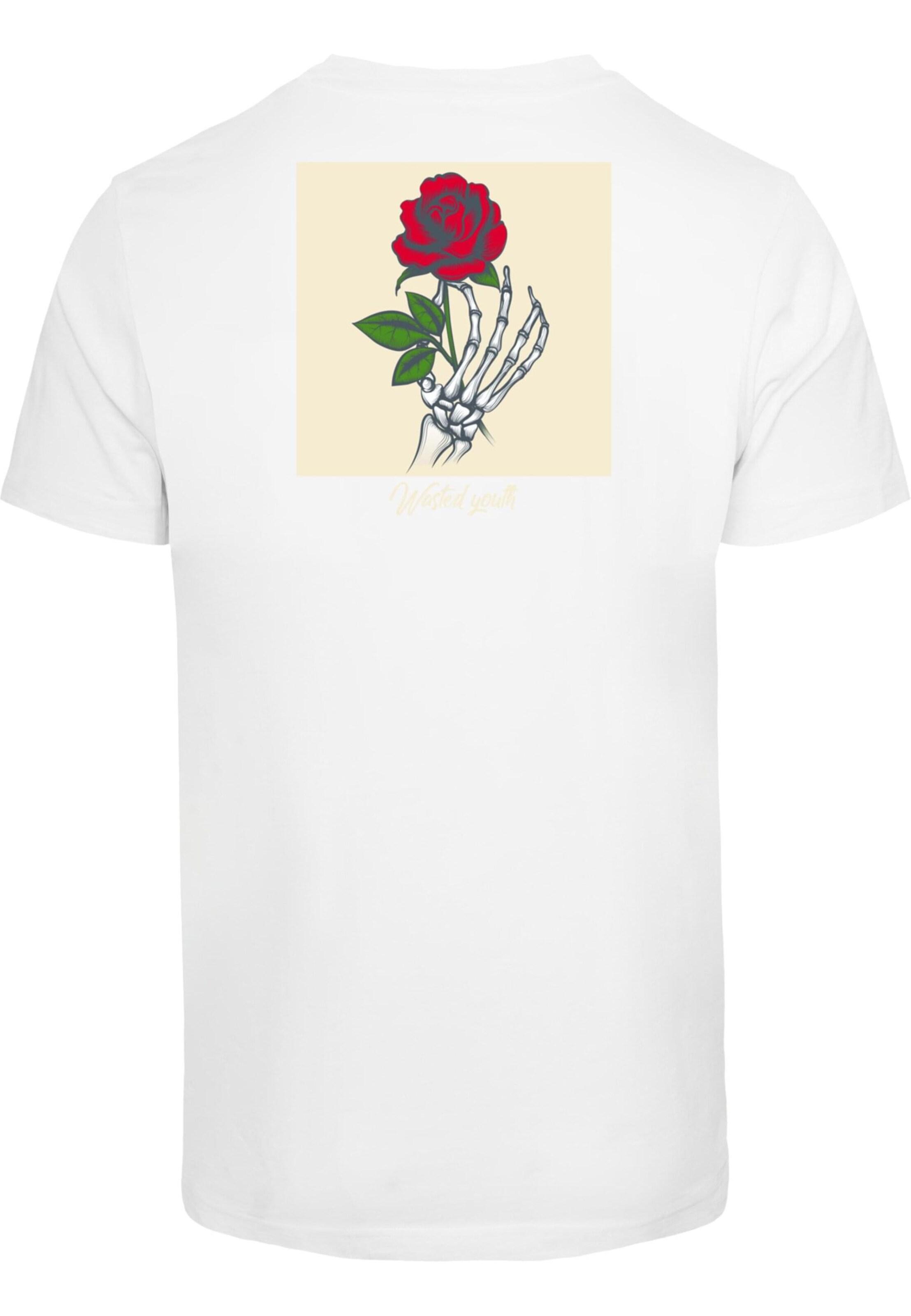 Maglietta 'Wasted Youth' di MT Men in bianco