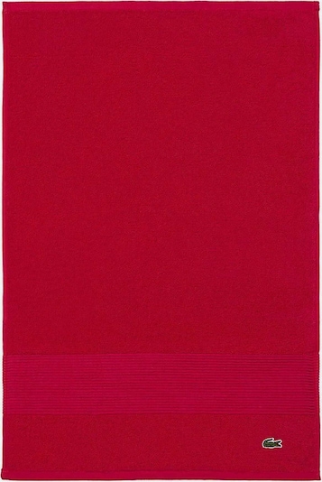 Asciugamano LACOSTE di colore rosso, Visualizzazione prodotti