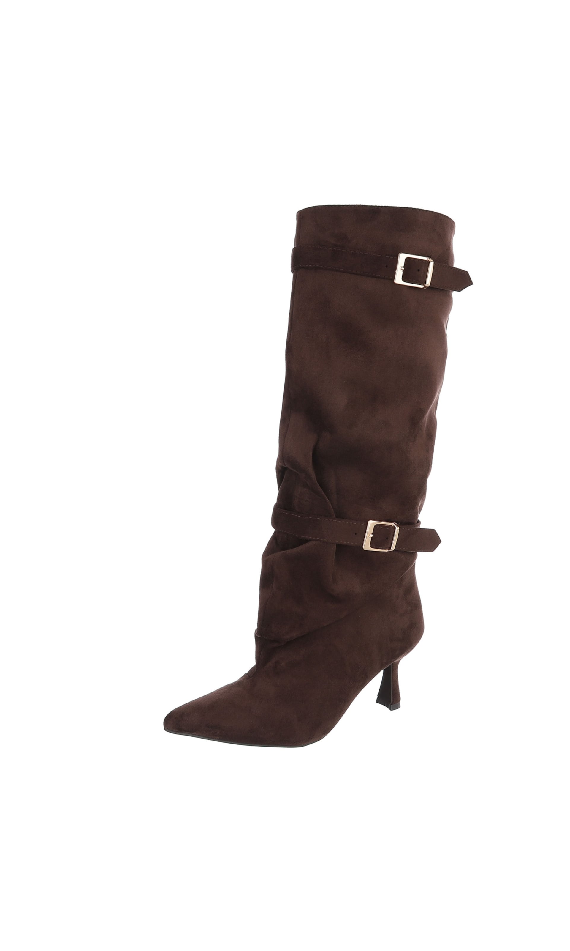 Ital-Design Boots in Brown: front