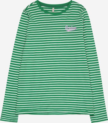 KIDS ONLY Shirt 'Weekday' in Green: front