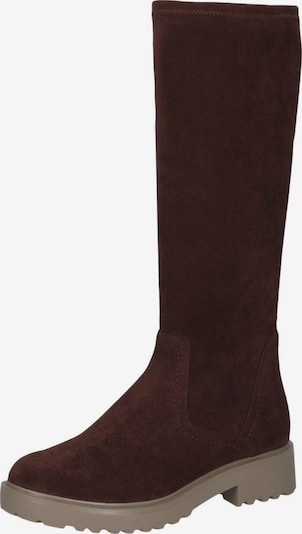 CAPRICE Bottes en 36 en brun foncé, Vue avec produit