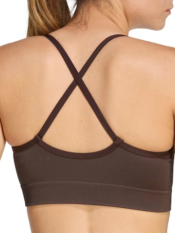 ADIDAS PERFORMANCE Bustier Urheilurintaliivit värissä ruskea