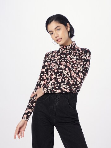 Dorothy Perkins Shirt 'Ditsy' in Black: front