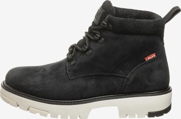 LEVI'S ® Lace-Up Ankle Boots 'Solvi' in Black