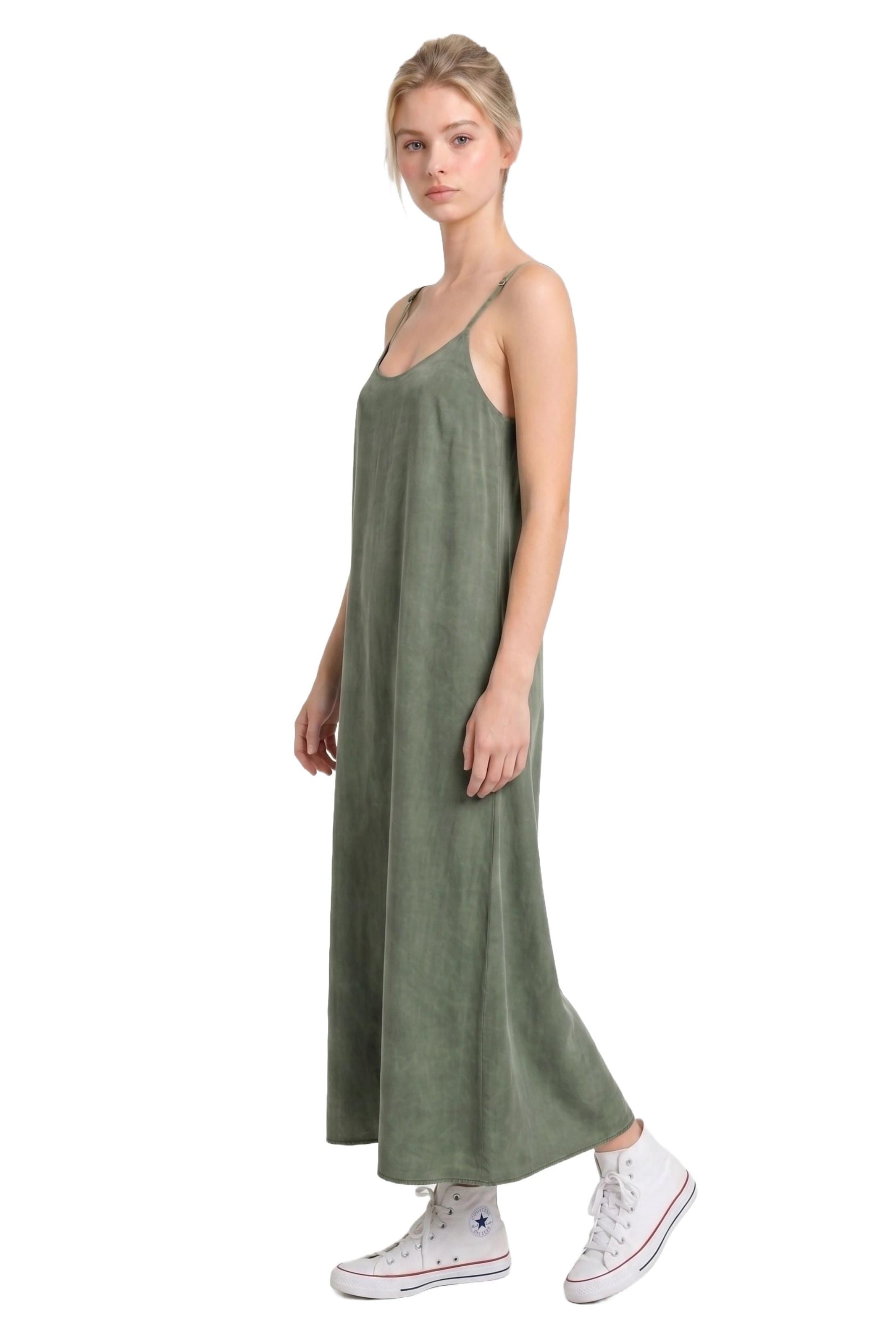 No Matter What Dress in Green