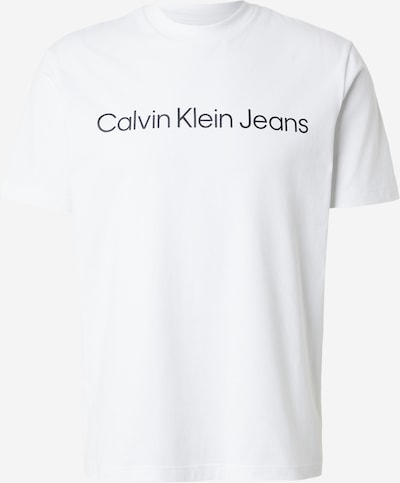 XS dydžio Marškinėliai iš Calvin Klein Jeans, spalva – juoda / balta, Prekių apžvalga