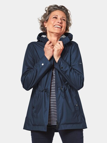 Goldner Between-Season Jacket in Blue: front