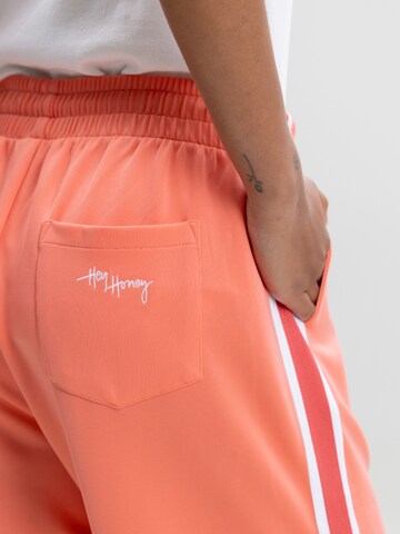 Hey Honey Skinny Workout Pants 'Phoenix' in Orange