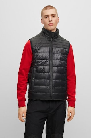 BOSS Orange Bodywarmer 'Odeno' in Zwart: voorkant