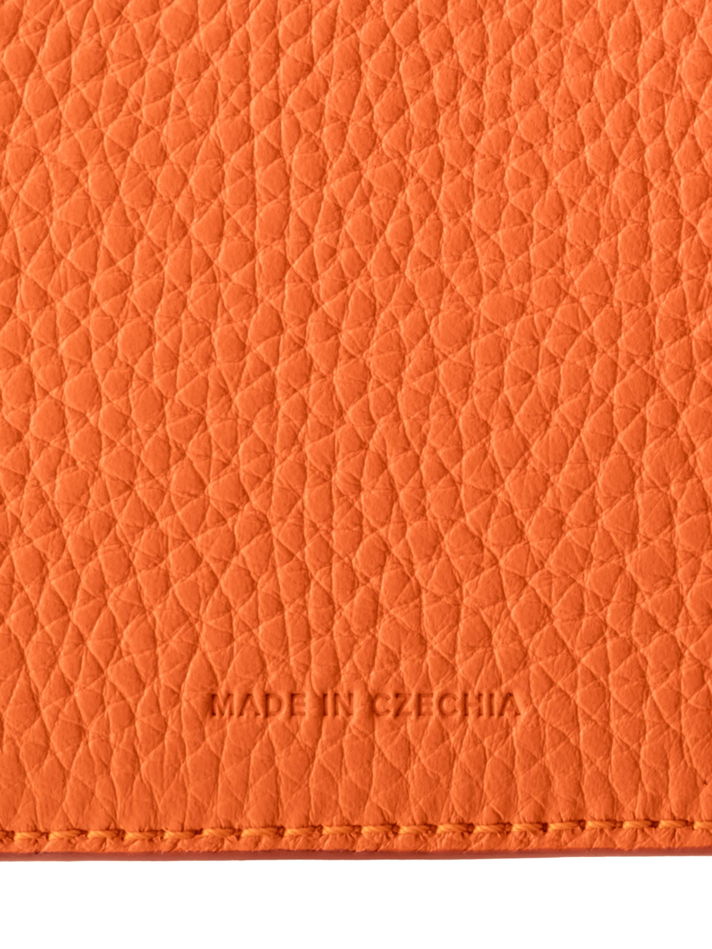 EMBLEMM Portemonnee 'Taurillon' in Oranje