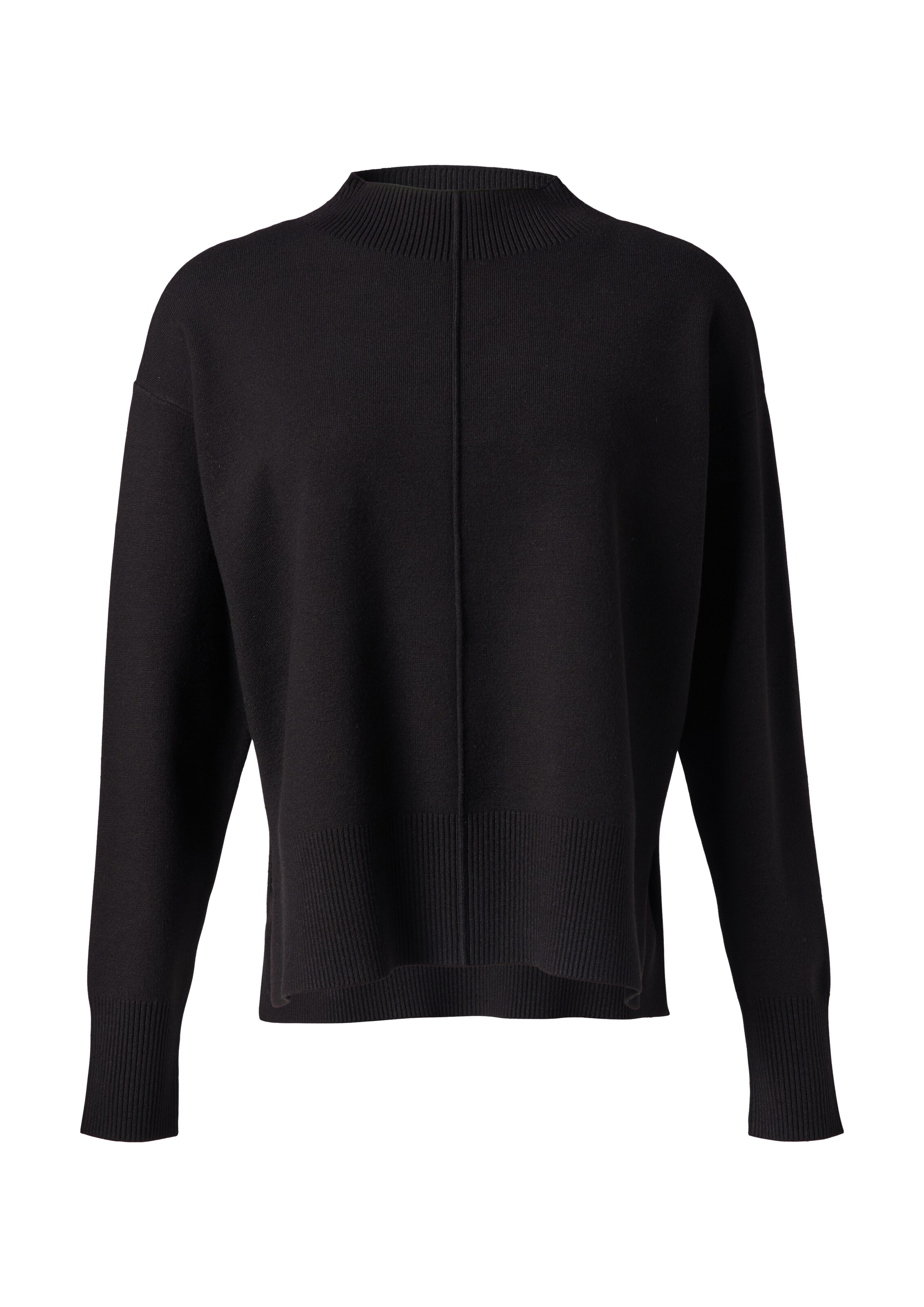 comma casual identity Pullover in Schwarz: Vorderseite