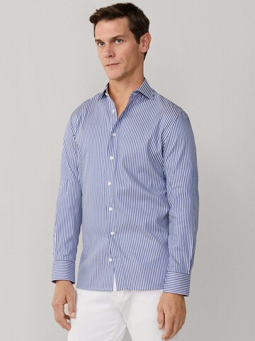 Hackett London Regular Fit Hemd 'Bengal' in Blau