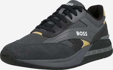 BOSS Black - Zapatillas deportivas bajas 'Kurt_Runn' en negro: frente