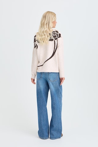 b.young - Jersey en beige