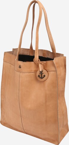 Harbour 2nd Shopper 'Elbe 2' in Brown: front