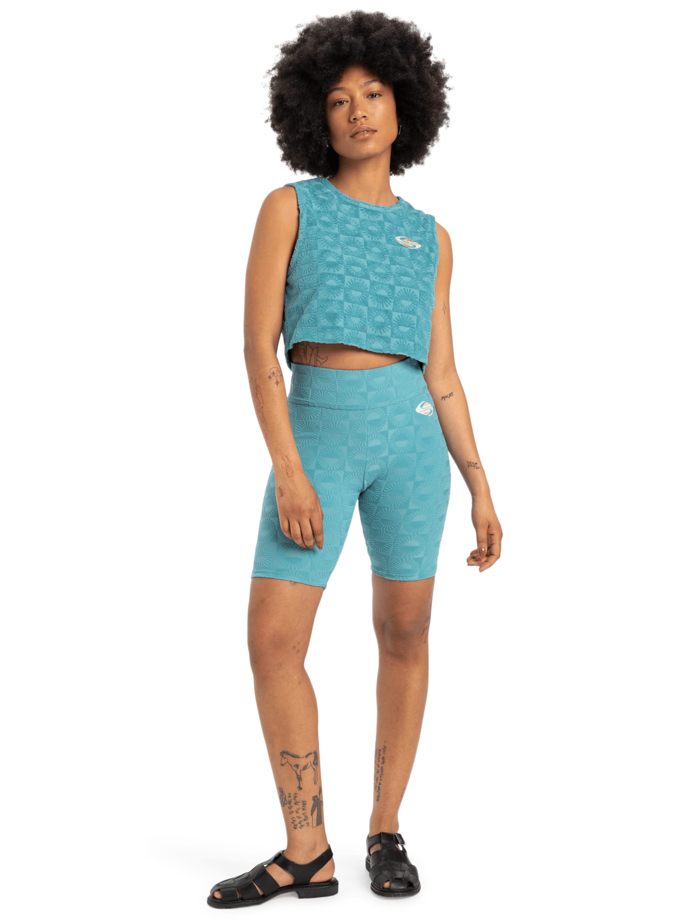 QUIKSILVER Sports Top 'The Wine' in Blue