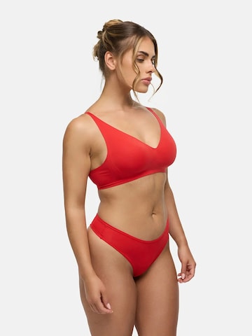 Push-up Reggiseno 'Comfort Push-Up BH' di cfab (formerly creamy fabrics) in rosso
