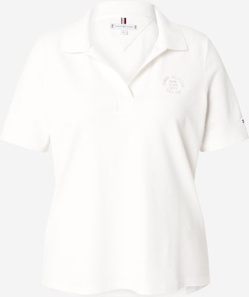 Tommy Hilfiger Curve Футболка в Белый: спереди