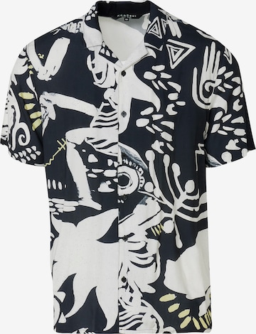 KOROSHI Comfort Fit Paita värissä musta: etupuoli