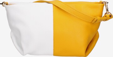Borsa a spalla di Roberta Rossi in giallo: frontale