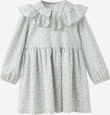 MANGO KIDS Рокля 'MIMIBG' в бяло: отпред